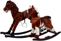 Popular Plush Rocking Horses