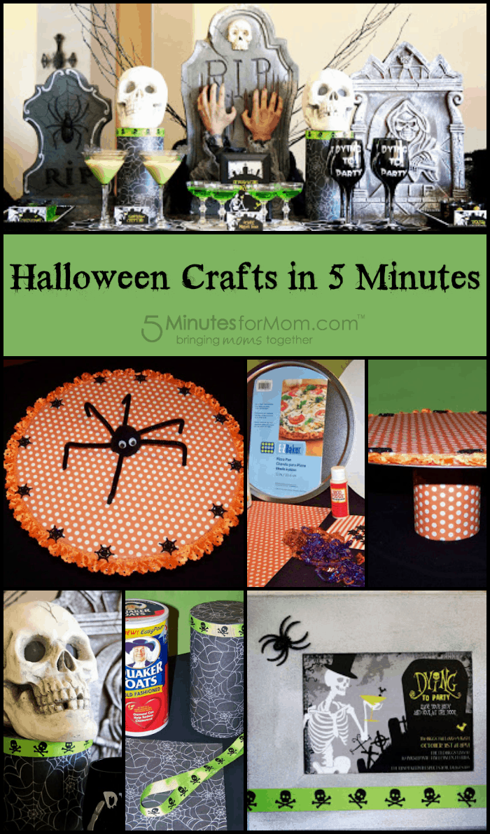 Halloween Crafts in 5 Minutes