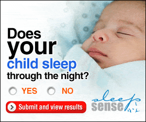 Sleep Sense - Does your child sleep through the night? Sleep Sense - Does your child sleep through the night?