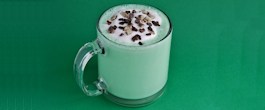 green milkshake