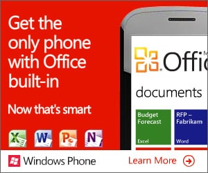 Windows Phone is the only phone with Office built in. See it now!