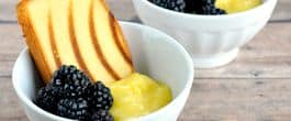 pound cake with lemon curd