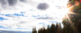 Thumbnail image for Wordless Wednesday — Sun Flare at the Lake