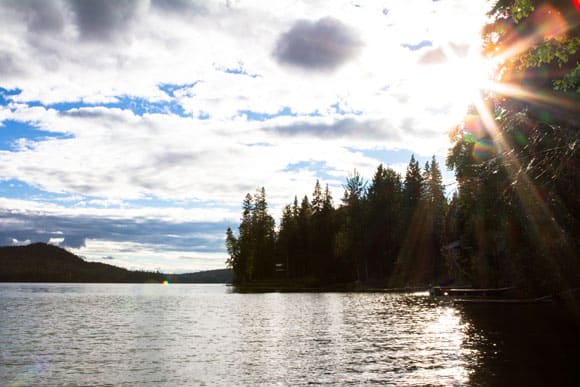 ww-sunflare-lake wordless-wednesday