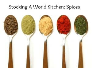 Spices on Spoons