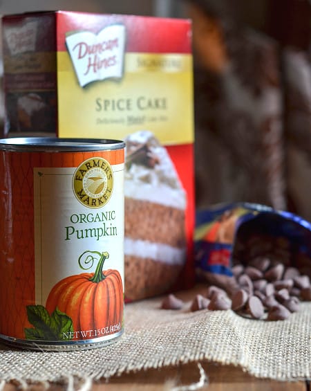 Pumpkin Cookie Ingredients