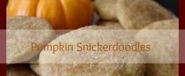 Thumbnail image for Pumpkin Spice: Pumpkin Snickerdoodles! (With Weekly Recipe Linky)