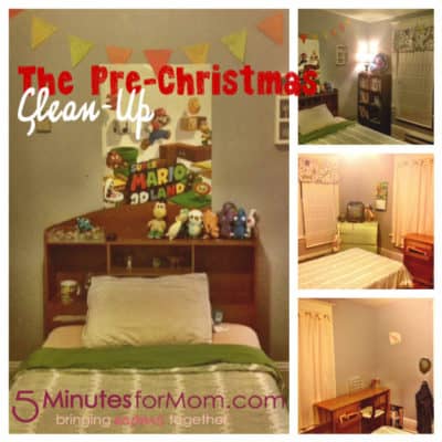 christmas cleanup