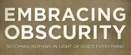 Thumbnail image for Embracing Obscurity by Anonymous {Review and Giveaway}