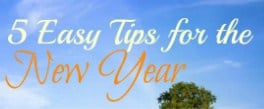 Thumbnail image for 5 Easy Tips for the New Year