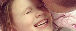Thumbnail image for Wordless Wednesday — Olivia Got Nine Staples in Her Head!