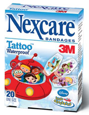 Nexcare Tattoo Bandages for Kids