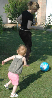 Soccer with Auntie Mary-Lynn