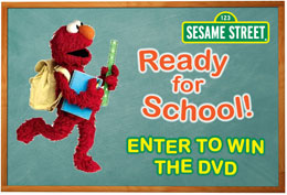 Sesame Street’s “Ready for School” DVD Giveaway!