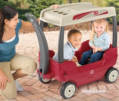Step 2 Canopy Wagon Giveaway 5 Minutes for Mom