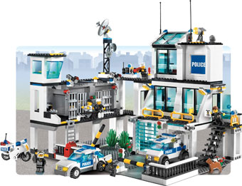 big lego police station