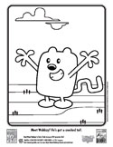 abe wubbzy coloring sheet 2