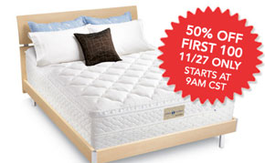 Yes – we are seriously giving away a SLEEP NUMBER BED!