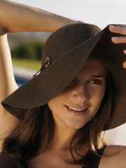 Brown Floppy Hat