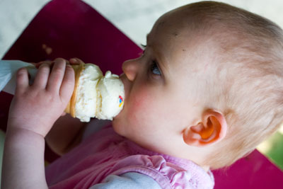 Olivia’s First Ice Cream Cone