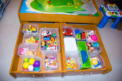 Toy Drawers After