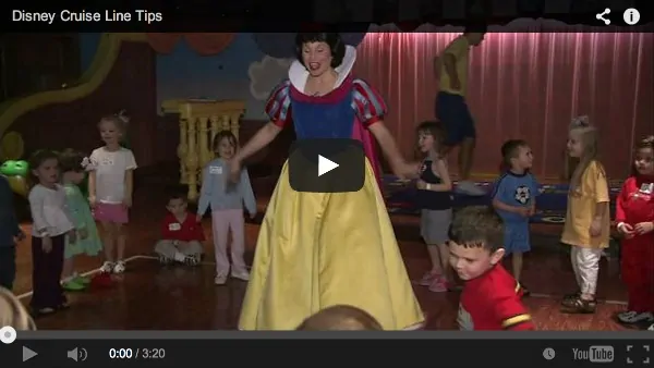 Disney Cruise Line Tips Video