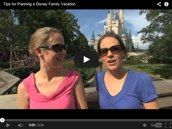 Disney Family Vacation Tips Video