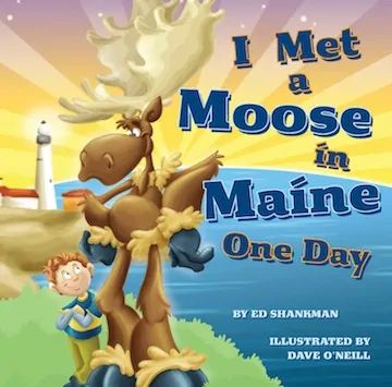 5 Minutes for Books: I Met a Moose in Maine One Day