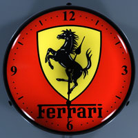 Ferrari Lighted Wall Clock