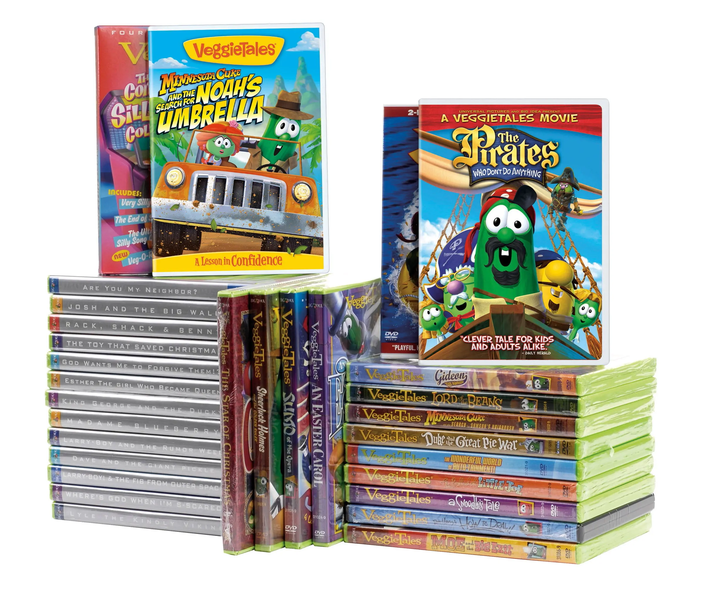 Veggie Tales Library Smaller