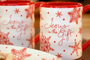 DaySpring — Jesus is the Gift, Snowflake Home Collection