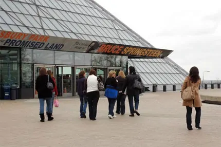 Touring the Rock and Roll Hall of Fame