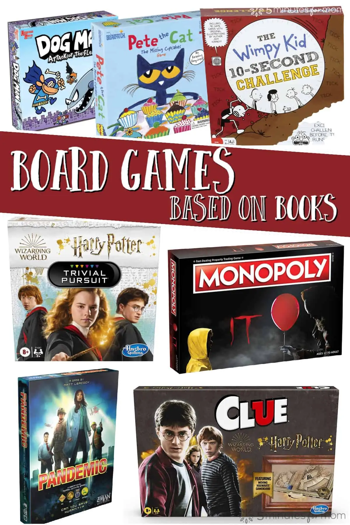 Board games based on books