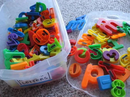 magnetic letters