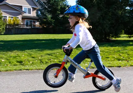 Julia Still Loves Her Balance Bike