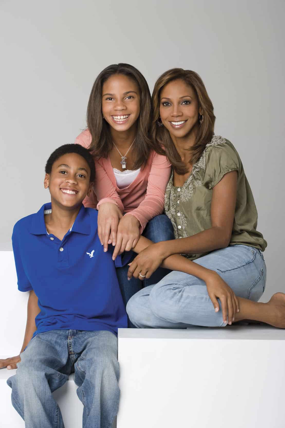 Holly Robinson Peete Family