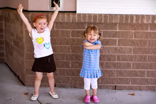 No Preschool Tears for these Two Two-Year-Olds