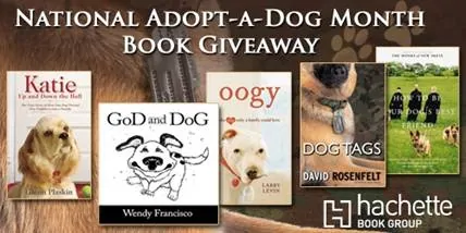 October Adopt-a-Dog Month Book Giveaway