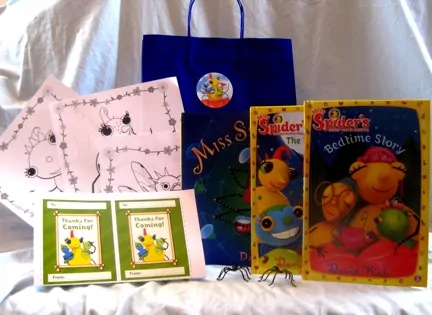 Miss Spider Tea Party Goody Bags