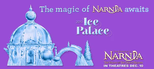 Magic of Narnia Ice Palace Event