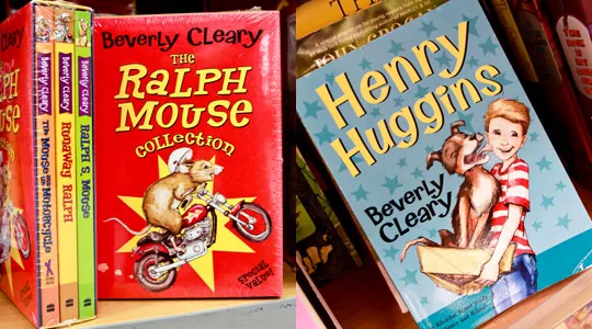 Beverly Cleary - The Ralph Mouse Collection $9.99 and Henry Huggins $3.99 at T.J. Maxx