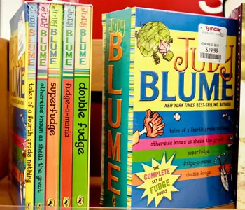 Judy Blume Set $19.99 at T.J. Maxx