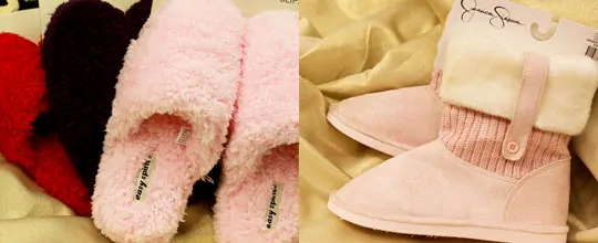 Easy Spirit Women's Slippers $8.99, Jessica Simpson Slippers $12.99 at T.J. Maxx and Marshalls