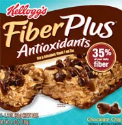 Kelloggs Fiber Plus Chocolate Chip Snack Bar