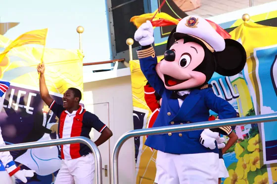 Disney Dream - Deck Party with Mickey