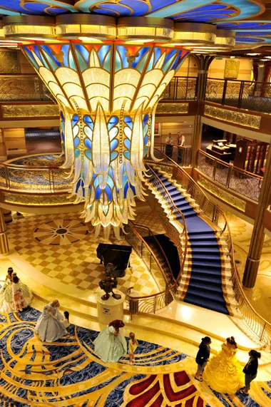 Inside the Disney Dream - Atrium Lobby