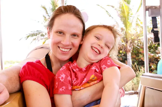 Disney Dream - Janice and Olivia at Castaway Cay