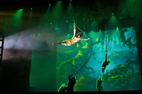 Tarzan - during The Golden Mickeys - photo Janice Croze