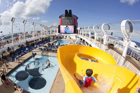 Disney Dream - Mickey’s Pool and Pool Deck - Disney Cruise Line