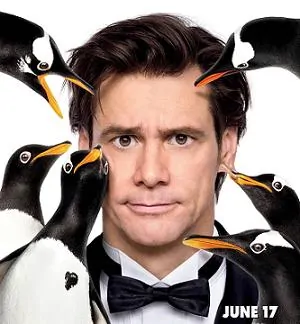 Jim Carrey, comic genius and respected actor, in Mr. Popper’s Penguins